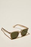 Óculos de Sol - Newtown Sunglasses, BROWN CRYSTAL / DARK GREEN - vista alternativa 2