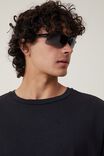 The Accelerate Polarized Sunglasses, BLACK / BLACK / SMOKE GRADIENT - alternate image 2