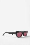 The Razor Sunglasses, BLACK/BURGUNDY - alternate image 3