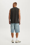 Baggy Denim Short, VISION BLUE - example image 3