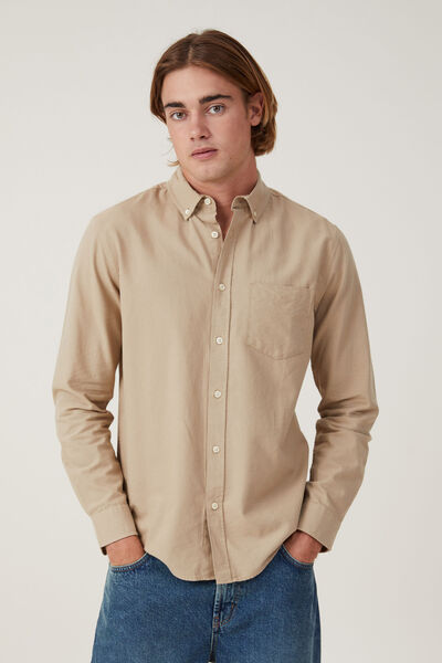 Camisas - Mayfair Long Sleeve Shirt, DESERT