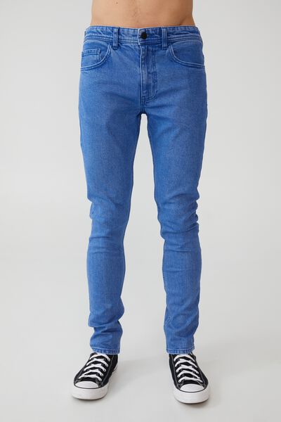 Super Skinny Jean, OPTIC BLUE