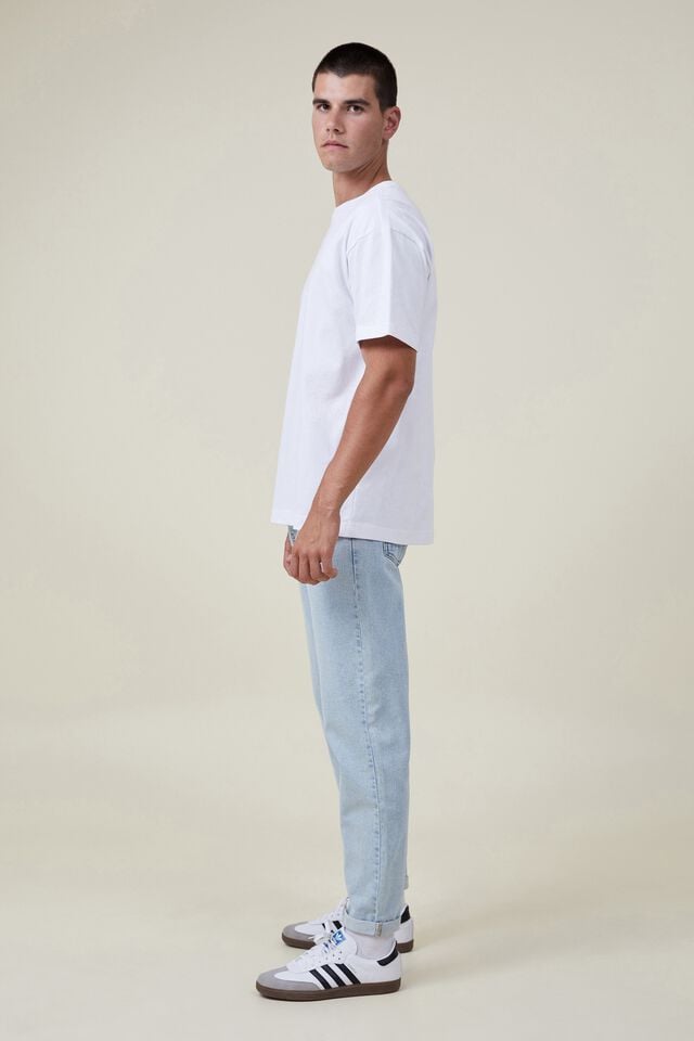 Relaxed Tapered Jean, ROADIE BLUE