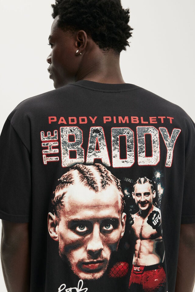 Everyday Fit Ufc T-Shirt, LCN UFC WASHED BLACK / PADDY PIMBLETT