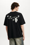 Box Fit Pop Culture T-Shirt, LCN DIS BLACK/DONALD JAPANESE - alternate image 3