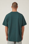 Box Fit Plain T-Shirt, PINE NEEDLE GREEN - alternate image 3