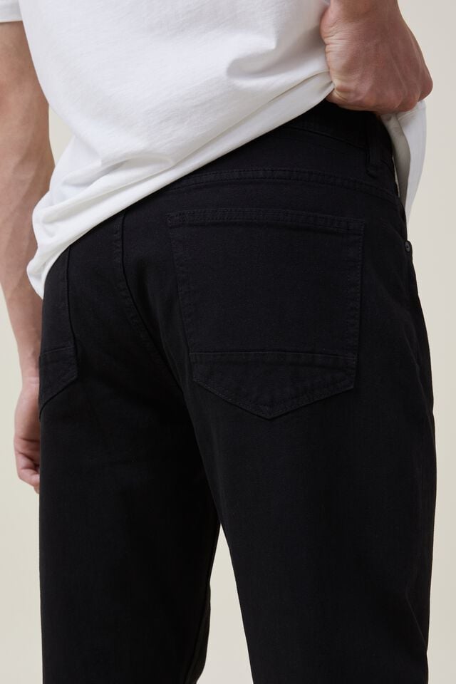 Relaxed Tapered Jean, NEW BLACK