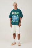 Camiseta - Nirvana Vintage Oversized T-Shirt, LCN MT PINE NEEDLE GREEN / NIRVANA - SCRIBBLE - vista alternativa 2