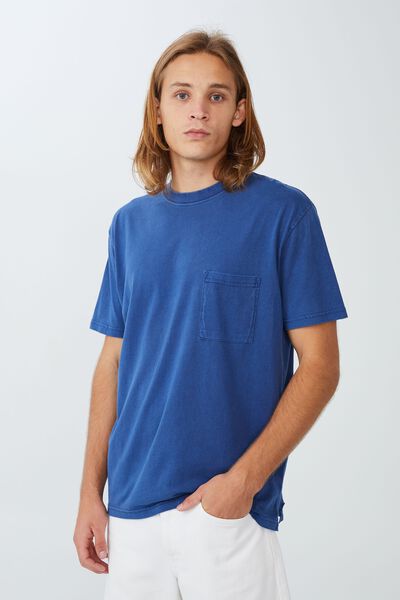 Loose Fit T-Shirt, LIMOGES BLUE