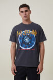Camiseta - Premium Loose Fit Music T-Shirt, LCN BRA FADED SLATE/DEF LEPPARD - ADRENALIZE - vista alternativa 1