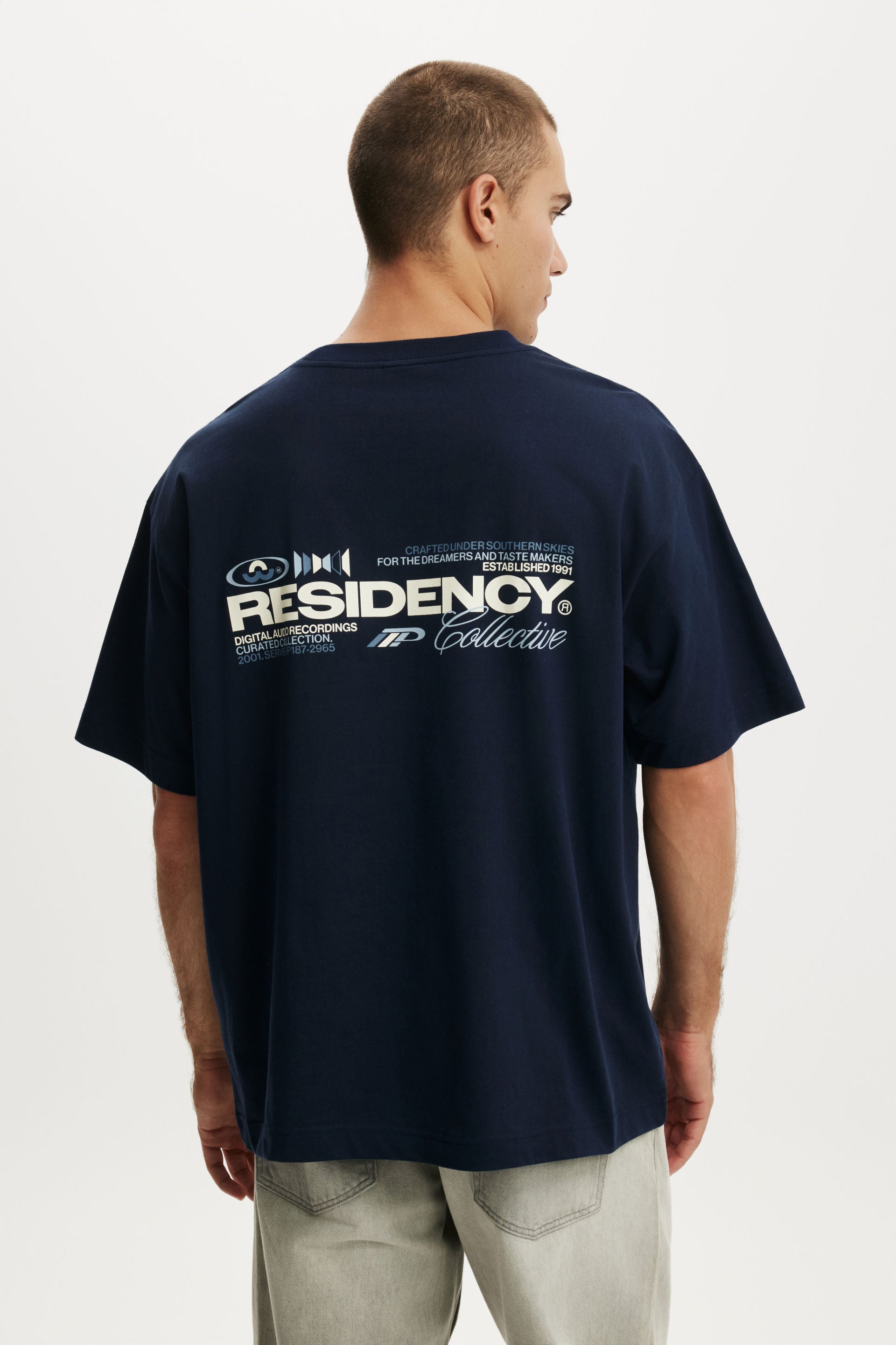 Box Fit Text T-Shirt