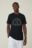 Camiseta - Tbar Classic T-Shirt, BLACK/GOLFERS PARADISE - vista alternativa 1