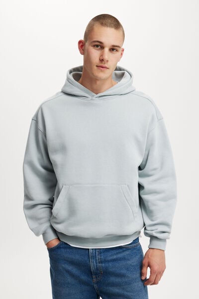 Box Fit Hoodie, BLUE HAZE