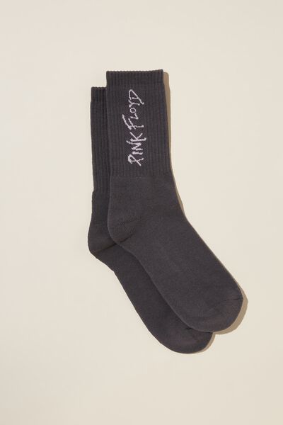 Special Edition Active Sock, LCN PER FADED SLATE/PINK FLOYD TEXT