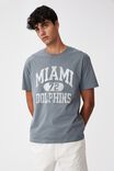LCN NFL CRYSTAL TEAL/MIAMI DOLPHINS