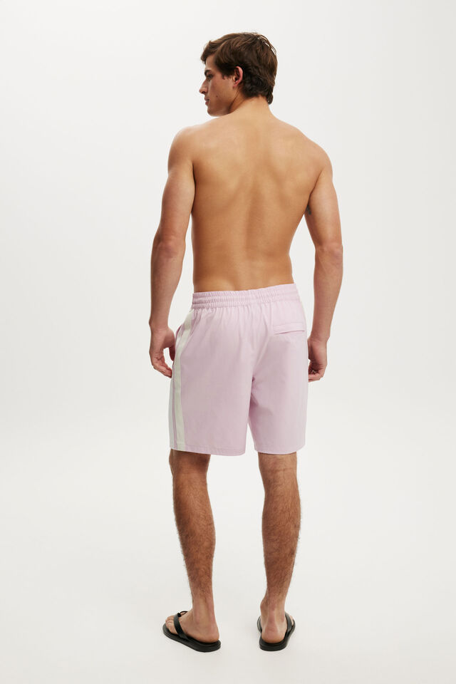 Baggy Swim Short, PINK PANEL