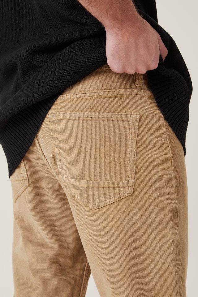 Relaxed Tapered Jean, PEBBLE CORD