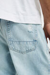 Baggy Jean, BOUNDARY BLUE RIPPED - alternate image 5