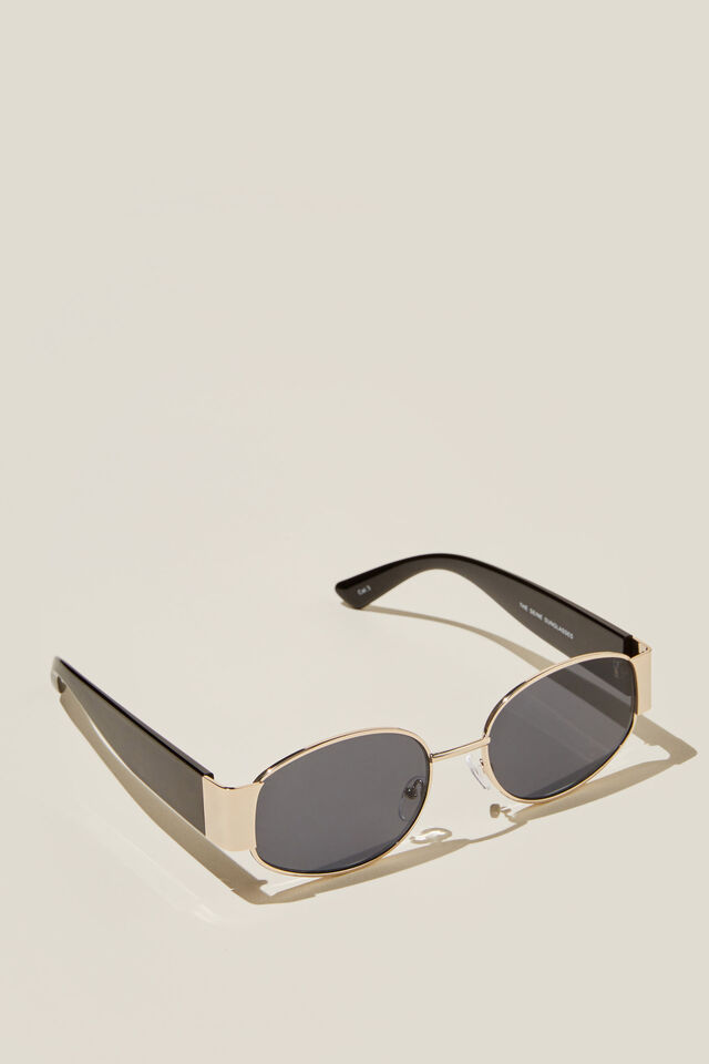The Seine Sunglasses, GOLD/BLACK