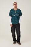 Soccer Jersey, DEEP SEA TEAL / UNITED STATES CHECK - alternate image 2
