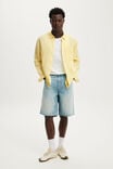 Relaxed Linen Long Sleeve Shirt, BUTTER - example image 2