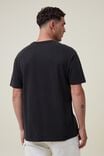 Camiseta - Premium Loose Fit Music T-Shirt, LCN MT WASHED BLACK/NIRVANA - SMILEY REPEAT - vista alternativa 3