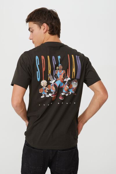 Tbar Collab Movie And Tv T-Shirt, LCN WB WASHED BLACK/SPACE JAM 2 TUNE SQUAD