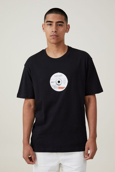 Loose Fit Art T-Shirt, BLACK / 2000S MIX