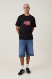 Camiseta - Smashing Pumpkins Loose Fit T-Shirt, LCN MT BLACK / SMASHING PUMPKINS - STAR LOGO - vista alternativa 2