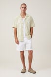 Cabana Short Sleeve Shirt, FADED LIME BOUQUET - alternate image 2