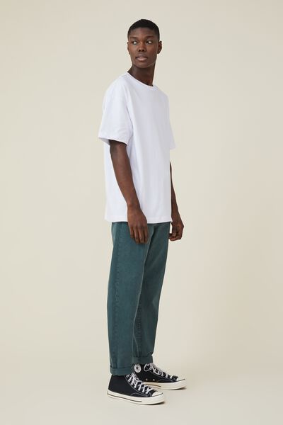 Relaxed Tapered Jean, DEEP SEA TEAL