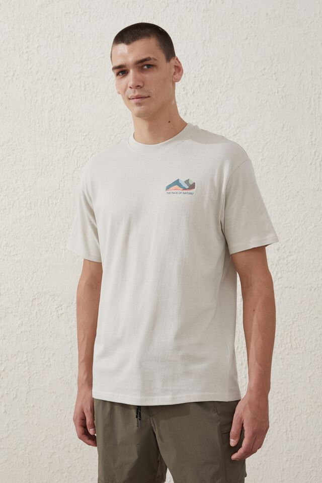Active Graphic Tee, IVORY / NEW YORK PACE OF NATURE