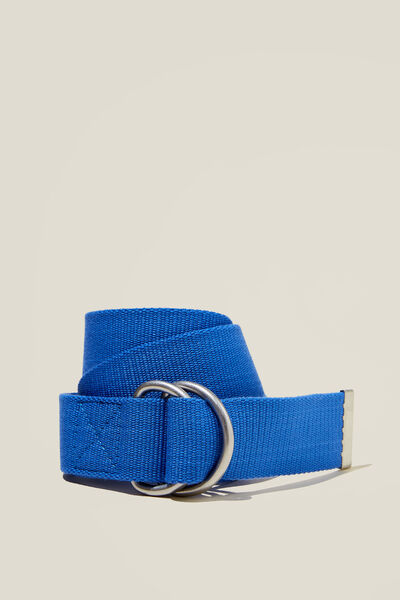 D-Ring Belt, RAVE BLUE