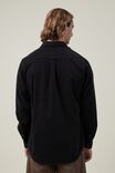 Portland Long Sleeve Shirt, WASHED BLACK CORD - alternate image 3