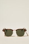 Óculos de Sol - Leopold Polarized Sunglasses, TORT/GOLD/GREEN - vista alternativa 1