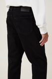 Relaxed Tapered Jean, PITCH BLACK - alternate image 4