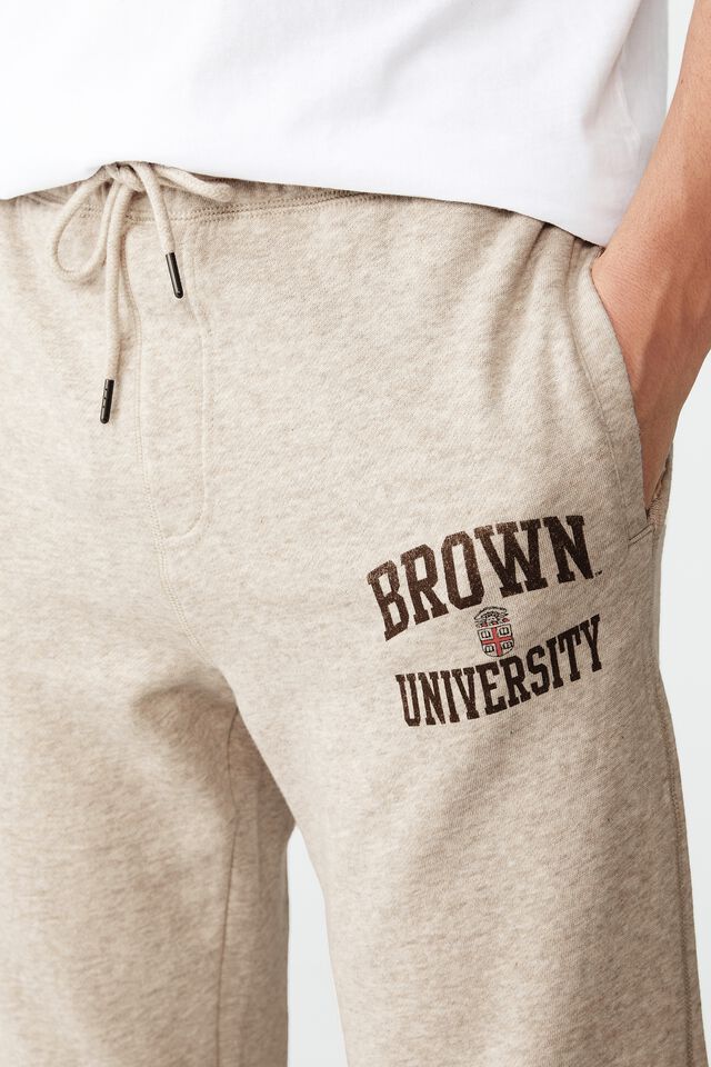 Special Edition Track Pant, LCN BRO OATMEAL MARLE/BROWN UNIVERSITY