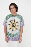 CIRCLE TIE DYE/ONLY ONE WAY