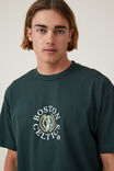 NBA Boston Celtics Box Fit T-Shirt, LCN NBA PINENEEDLE GREEN/BOSTON CELTICS SCRIP - alternate image 4