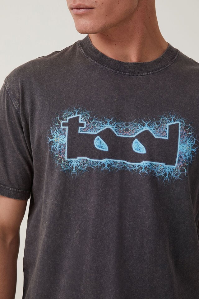 Tool Premium Loose Fit Music T-Shirt, LCN MT FADED SLATE/TOOL - NERVE ENDING