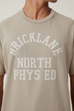 Loose Fit College T-Shirt, GRAVEL STONE/ BRICKLANE PHYS ED - alternate image 4