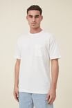Camiseta - Organic Loose Fit T-Shirt, VINTAGE WHITE - vista alternativa 1