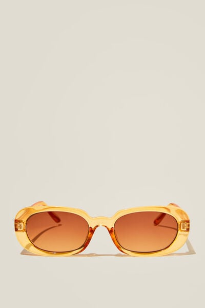 Óculos de Sol - Fluid Sunglasses, RUST/BROWN