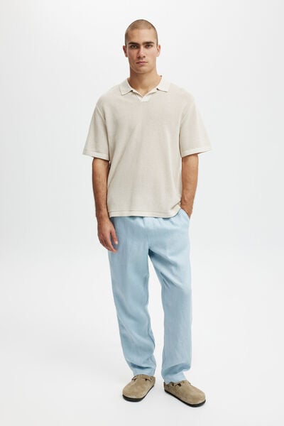 Linen Pant, GLACIAL BLUE