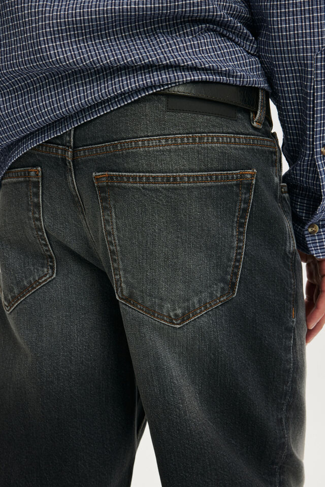 Loose Straight Jean, SHADOW BLACK