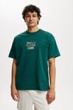 Box Fit Graphic T-Shirt, EVERGREEN/NY VALET CLUB - alternate image 1