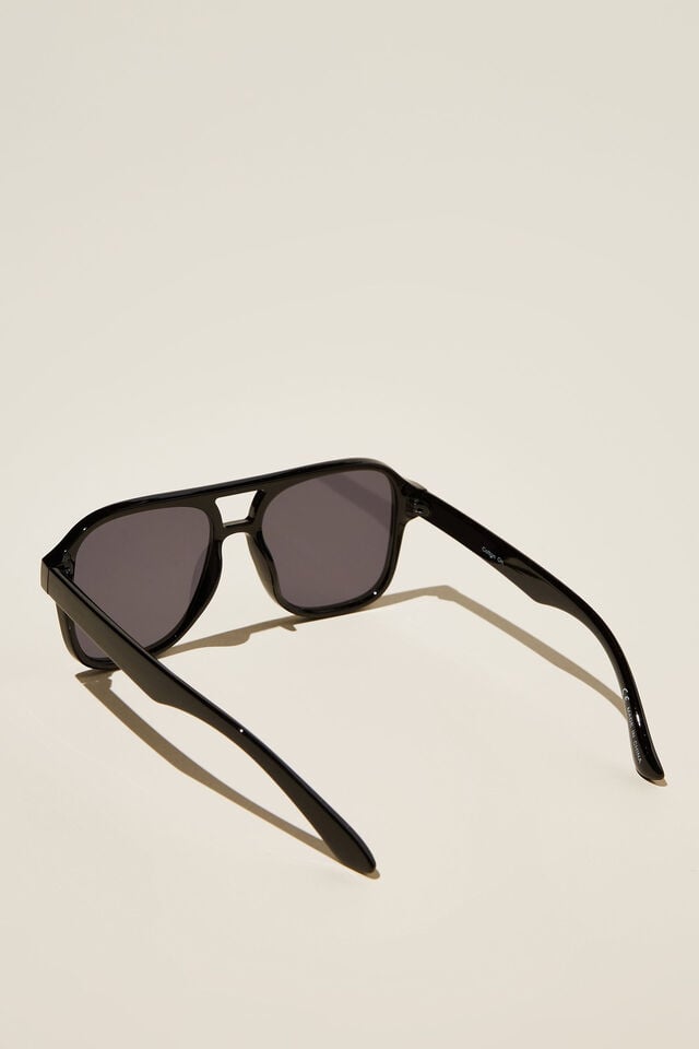 The Law Sunglasses, BLACK/BLACK SMOKE