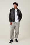 Parachute Super Baggy Pant, WASHED MILITARY ZIP OFF - alternate image 1