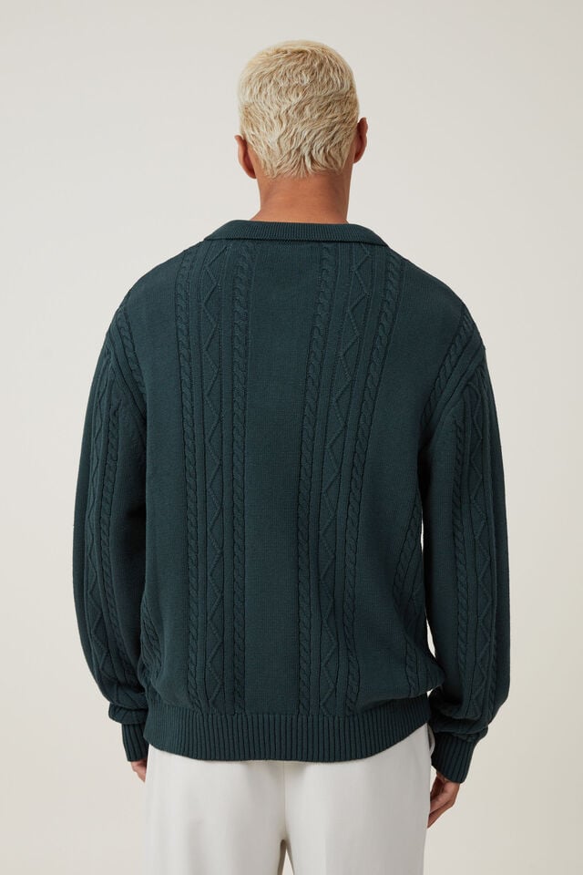 Rugby Knit, FOREST