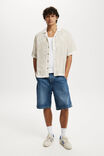 Cabana Short Sleeve Shirt, STONE FLORAL - alternate image 2